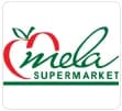 Mela Supermarket Chain logo