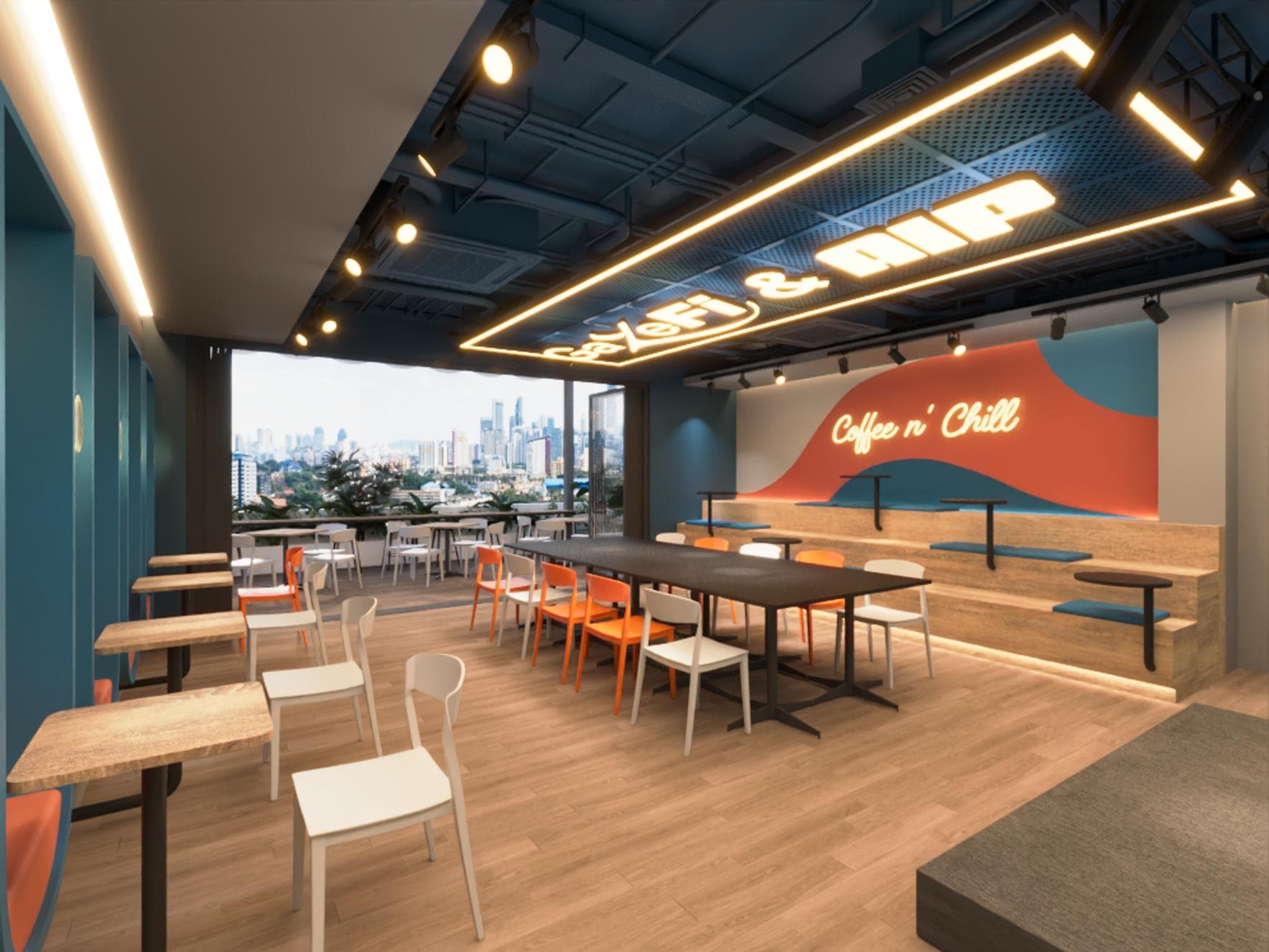 Client Co-Creation Lounge & Presentation Deck