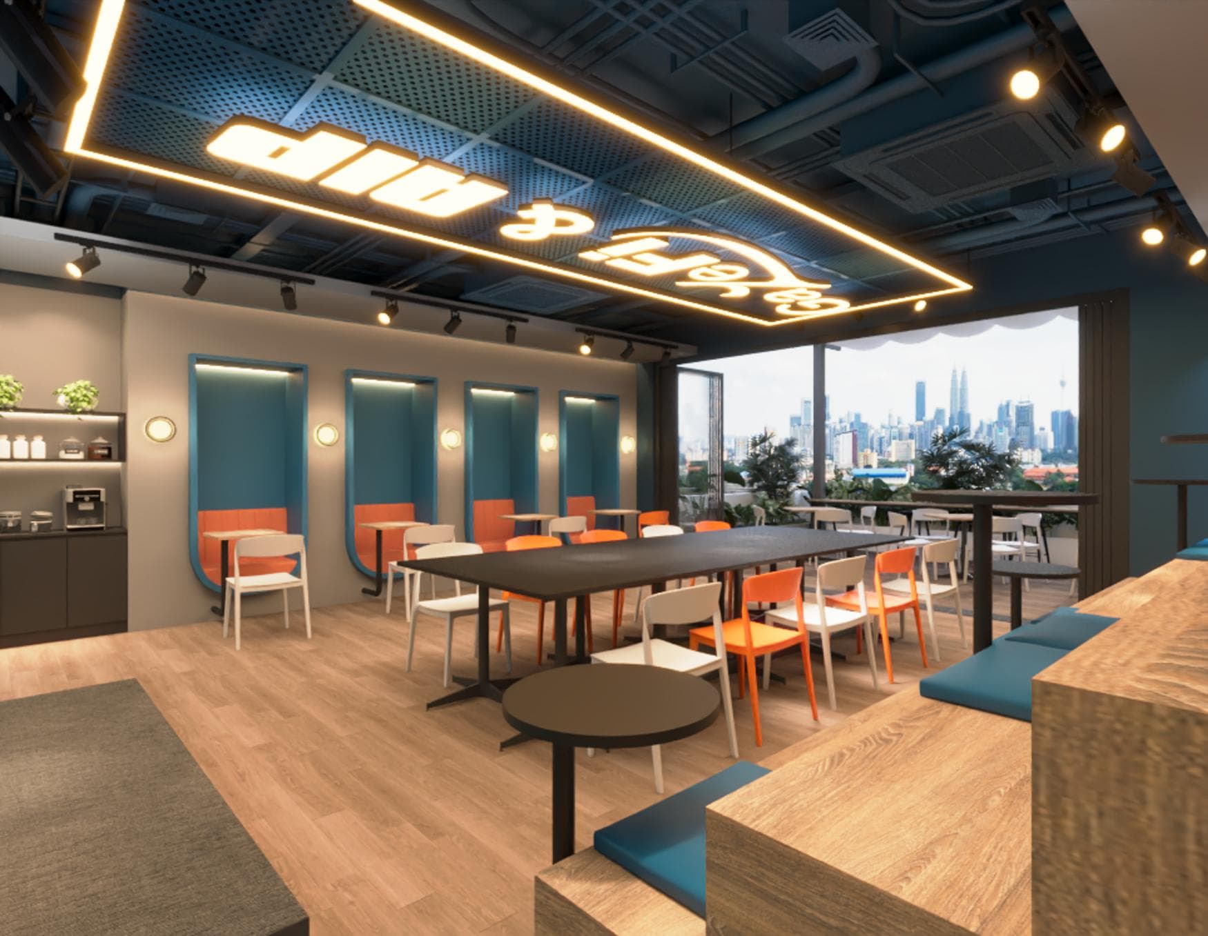 One Team Community Lounge & Collaboration Hub