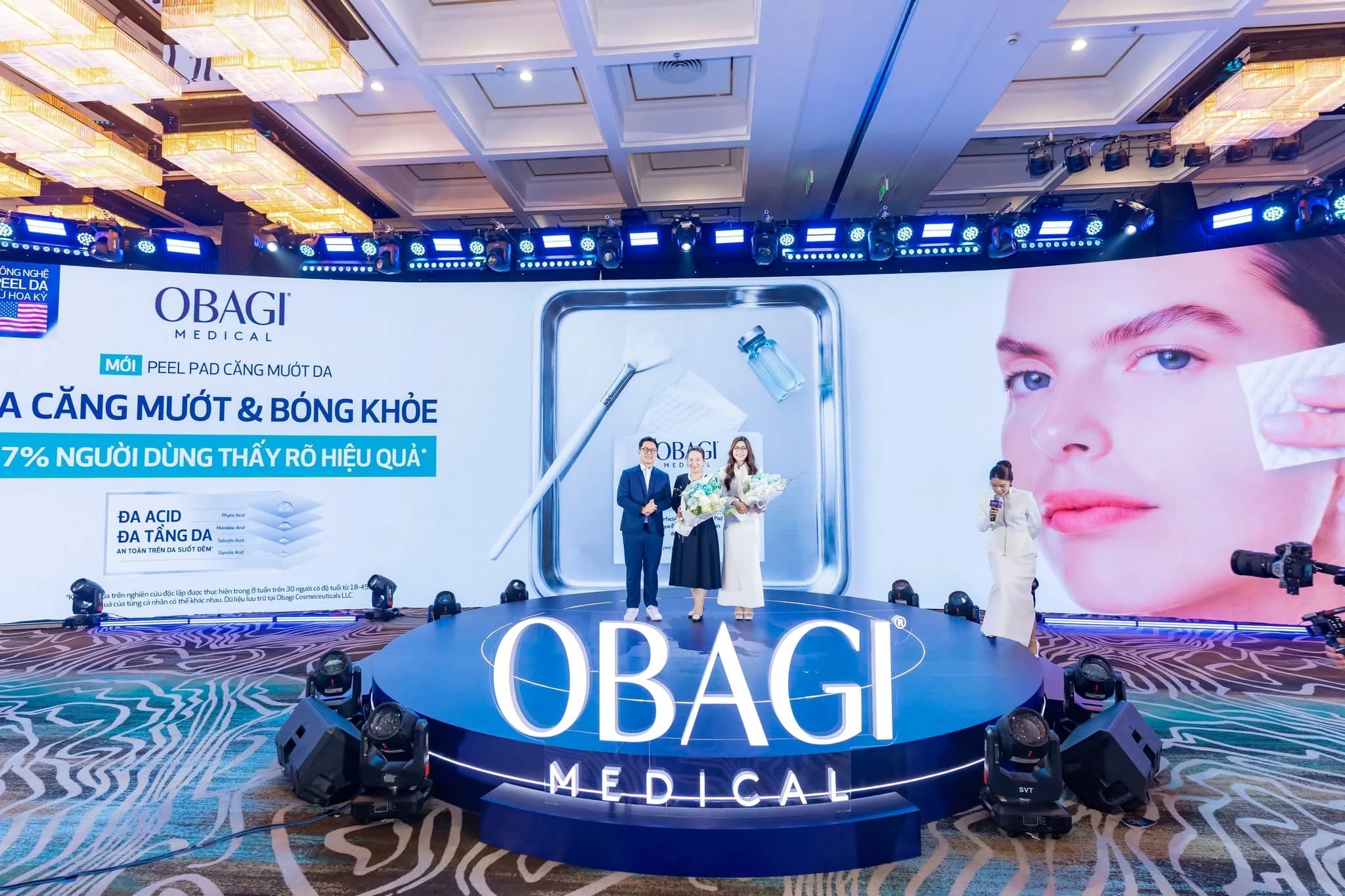 Obagi Medical Peel Pad Clenziderm M.D. launch event designed and executed by GazeFi