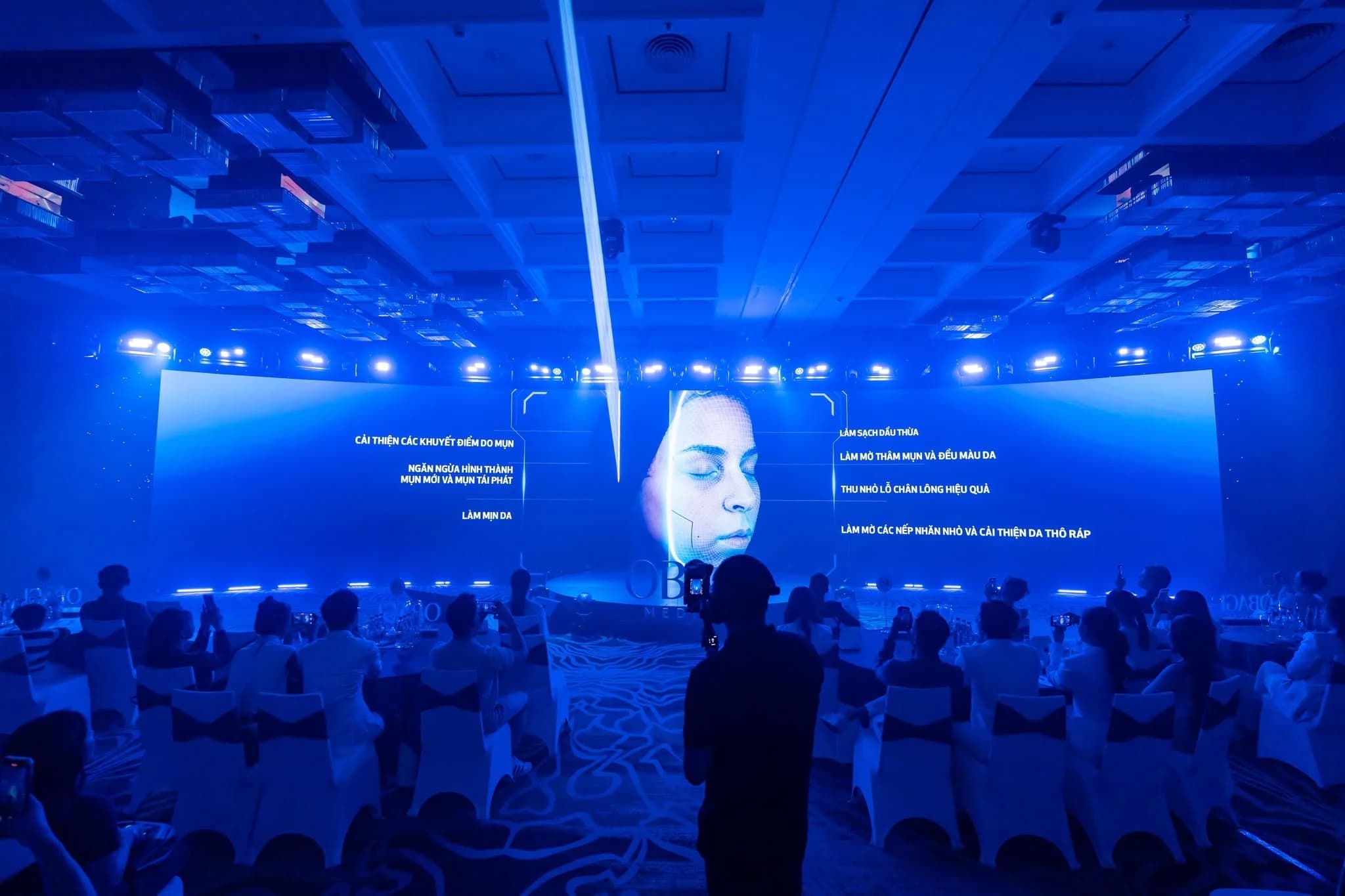 Ceremonial launch celebration for Obagi Medical Clenziderm M.D.