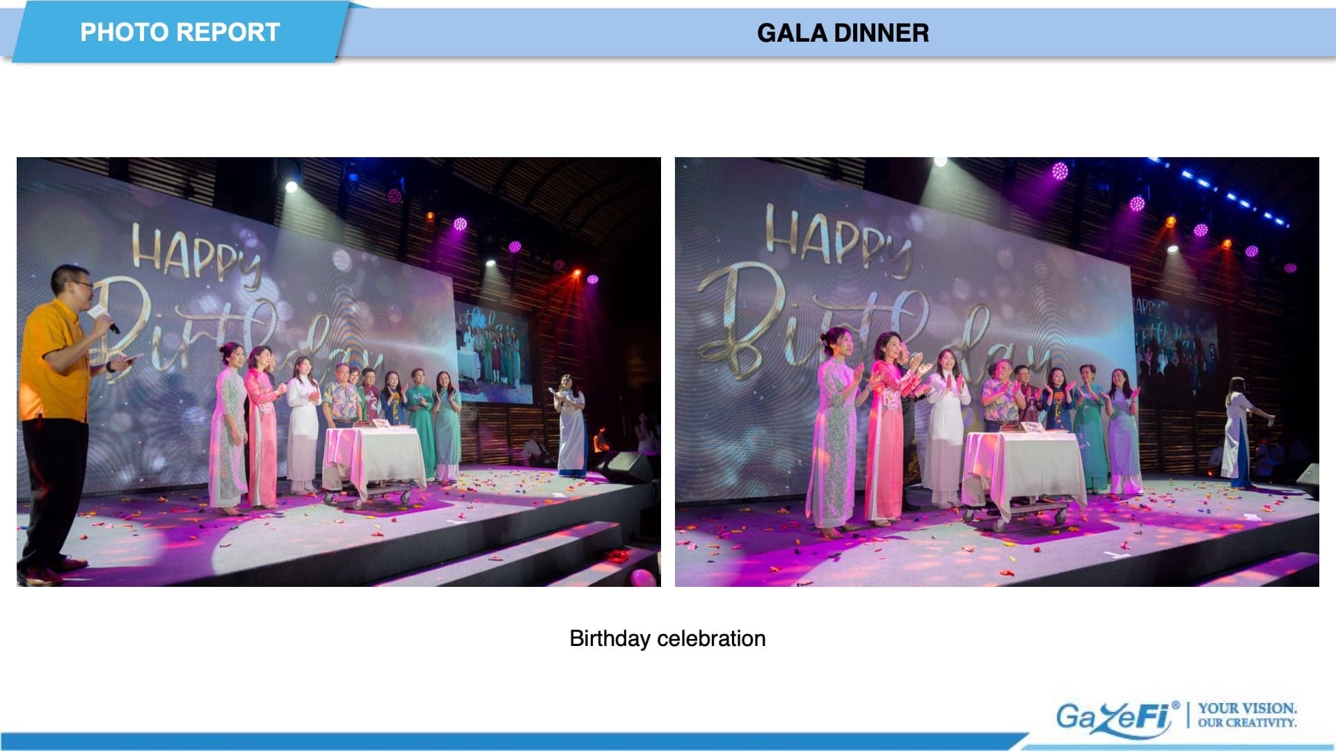 CTF Life Presentation Slide 22 - Act III · Grand Gala Dinner · Slide 22