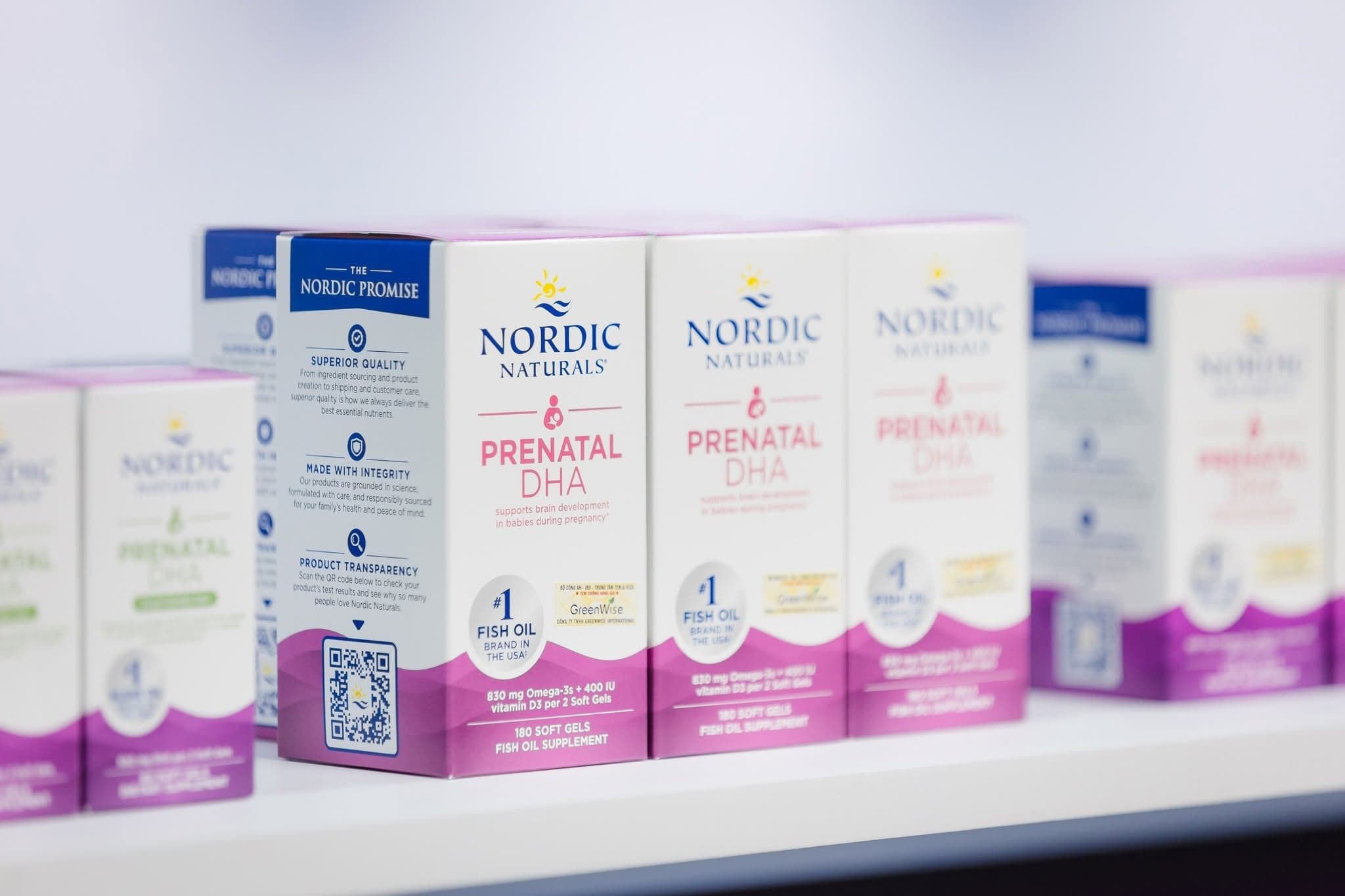 Nordic Naturals Presentation Slide 11 - Illuminated Arctic Blue Alliance Emblem